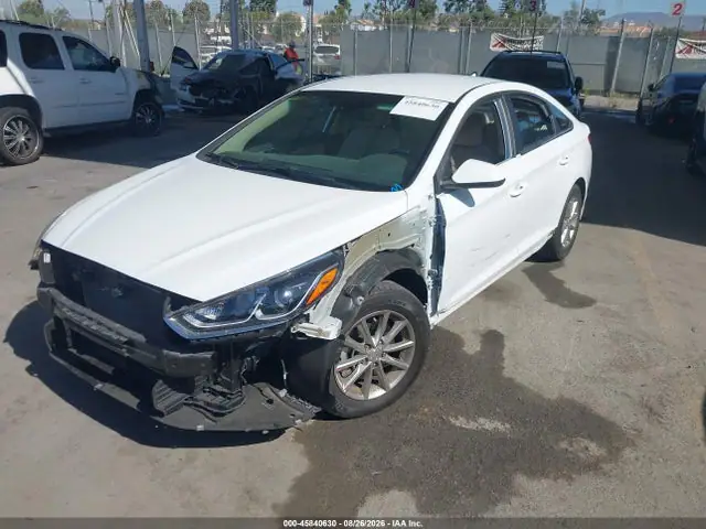 5NPE24AF5KH756665 — 2019 Hyundai Sonata SE, фото 2 с аукциона IAAI 30.09.2026, Левый бок