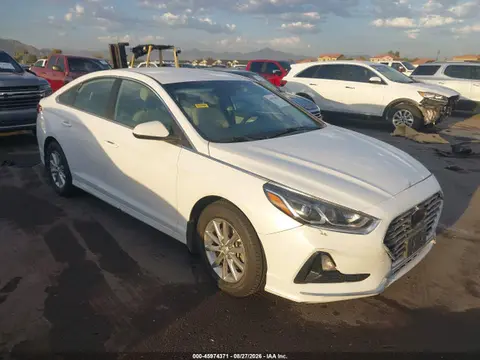 5NPE24AF4KH808352 — 2019 Hyundai Sonata SE, Передняя часть (Front End), фото до ремонта