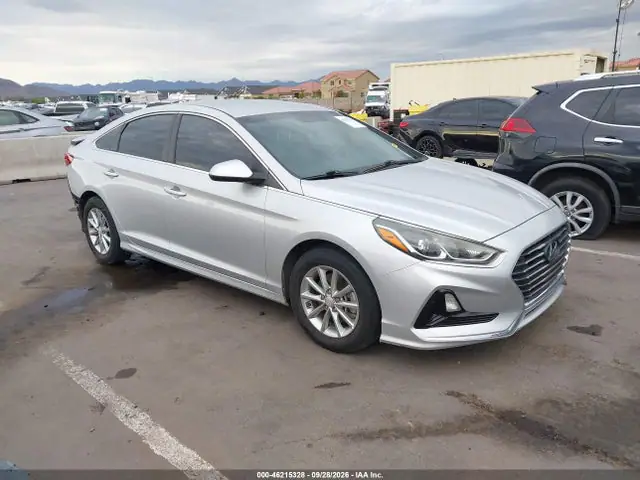 5NPE24AF2KH773679 — 2019 Hyundai Sonata SE, Задняя часть (Rear), фото до ремонта