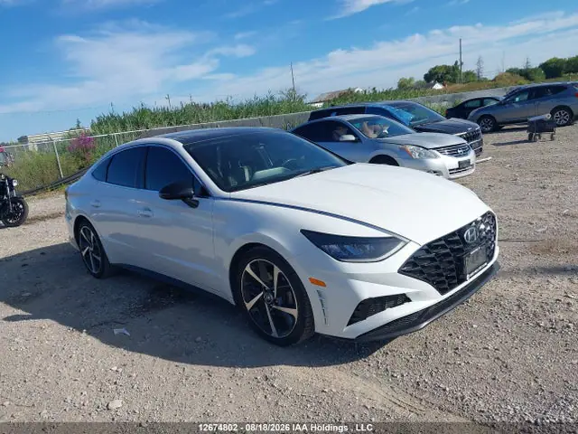 5NPEJ4J22MH132034 — 2021 Hyundai Sonata SEL Plus, Левый бок (Left Side), фото до ремонта