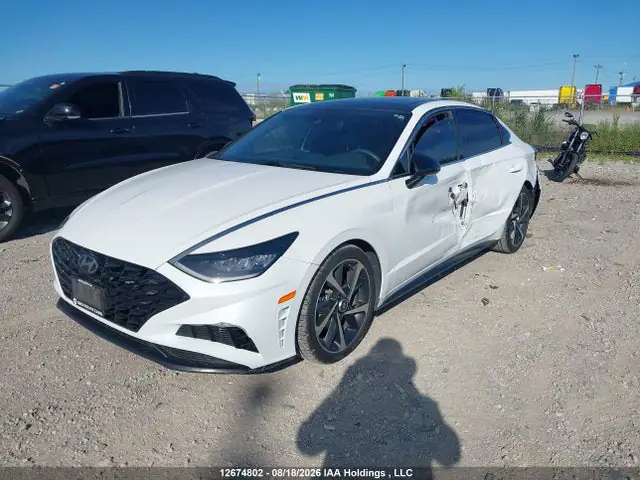 5NPEJ4J22MH132034 — 2021 Hyundai Sonata SEL Plus, фото 2 с аукциона IAAI 14.10.2026, Левый бок