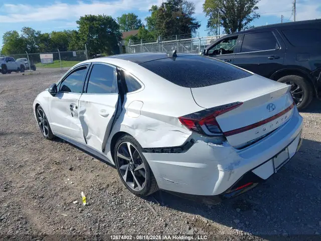 5NPEJ4J22MH132034 — 2021 Hyundai Sonata SEL Plus, фото 3 с аукциона IAAI 14.10.2026, Левый бок