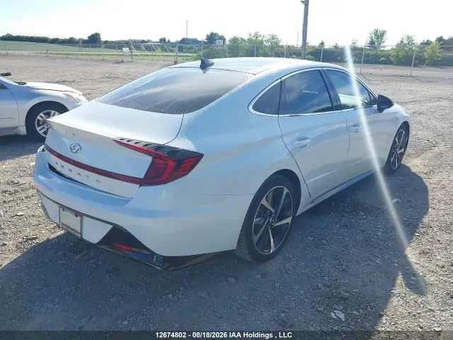 5NPEJ4J22MH132034 — 2021 Hyundai Sonata SEL Plus, фото 4 с аукциона IAAI 14.10.2026, Левый бок