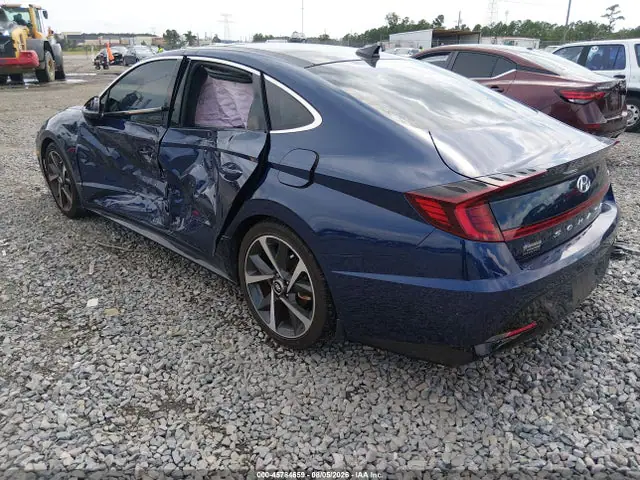 2022 Hyundai Sonata Sel Plus VIN 5NPEJ4J29NH148698 фото 3