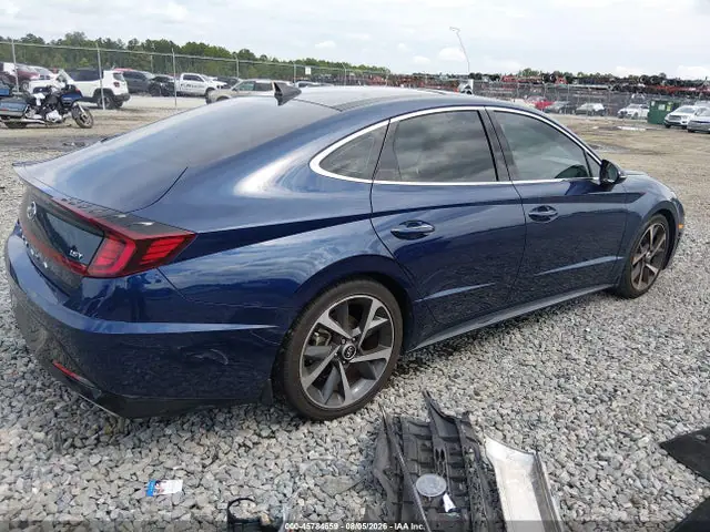 2022 Hyundai Sonata Sel Plus VIN 5NPEJ4J29NH148698 фото 4