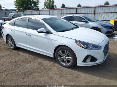 5NPE34AF3JH725040 — 2018 Hyundai Sonata SEL, Задняя часть (Rear), фото до ремонта