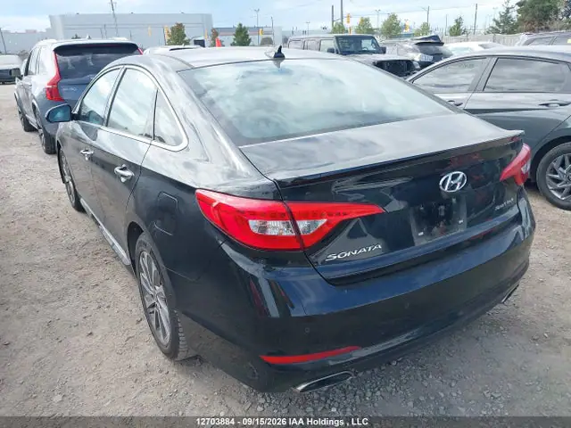 5NPE34AF7GH384833 — 2016 Hyundai Sonata Sport/Limited, фото 3 с аукциона IAAI 13.10.2026, Передняя часть