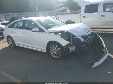 5NPE34AF9FH053069 — 2015 Hyundai Sonata Sport, Передняя часть (Front End), фото до ремонта