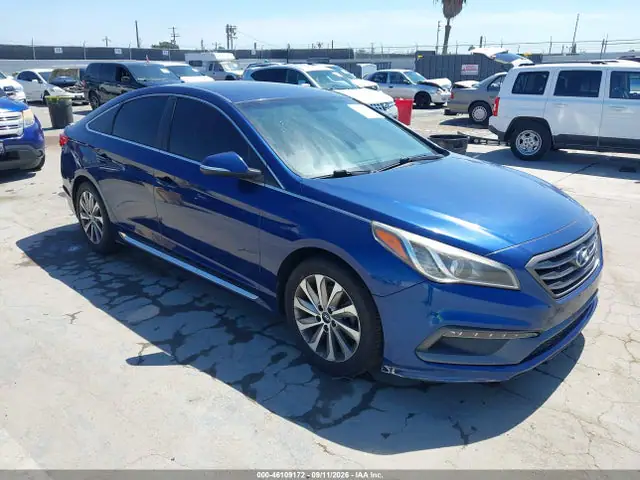 5NPE34AF4FH098274 — 2015 Hyundai Sonata Sport, Естественный износ (Normal Wear & Tear), фото до ремонта