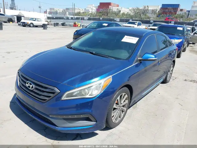 5NPE34AF4FH098274 — 2015 Hyundai Sonata Sport, фото 2 с аукциона IAAI 14.10.2026, Естественный износ
