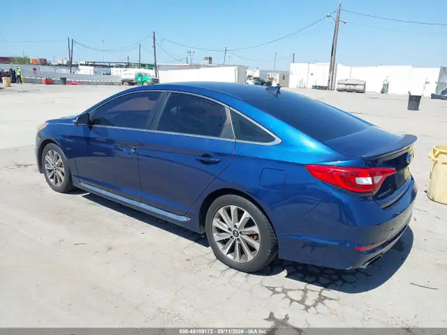 5NPE34AF4FH098274 — 2015 Hyundai Sonata Sport, фото 3 с аукциона IAAI 14.10.2026, Естественный износ