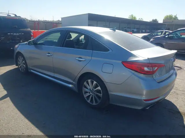 5NPE34AF7FH052566 — 2015 Hyundai Sonata Sport, фото 3 с аукциона IAAI 14.10.2026, Передняя часть
