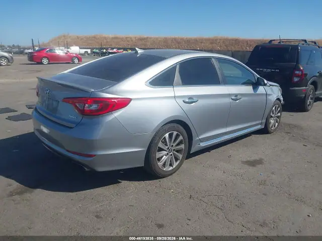 5NPE34AF7FH052566 — 2015 Hyundai Sonata Sport, фото 4 с аукциона IAAI 14.10.2026, Передняя часть