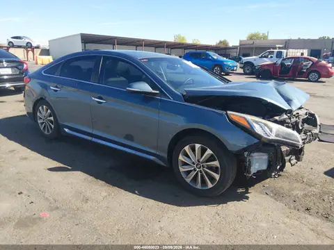 5NPE34AF3GH428648 — 2016 Hyundai Sonata Sport, Передняя часть (Front End), фото до ремонта