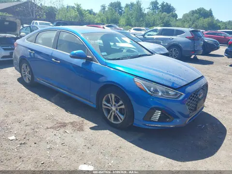 5NPE34AF2JH598863 — 2018 Hyundai Sonata Sport, Задняя часть (Rear), фото до ремонта