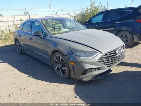 5NPEJ4J29MH062726 — 2021 Hyundai Sonata Sport, Передняя часть (Front), фото до ремонта