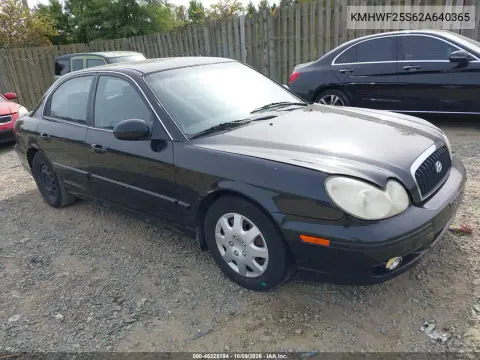 KMHWF25S62A640365 — 2002 Hyundai Sonata, Естественный износ, фото до ремонта
