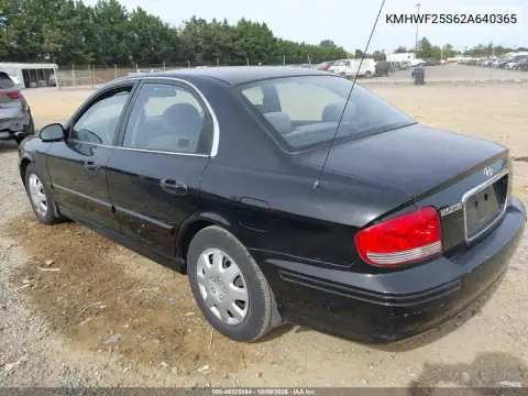 2002 Hyundai Sonata VIN KMHWF25S62A640365 фото 3