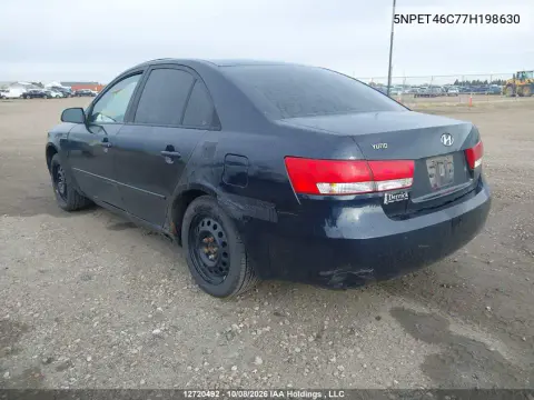2007 Hyundai Sonata Gls VIN 5NPET46C77H198630 фото 4