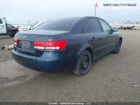 2007 Hyundai Sonata Gls VIN 5NPET46C77H198630 фото 5