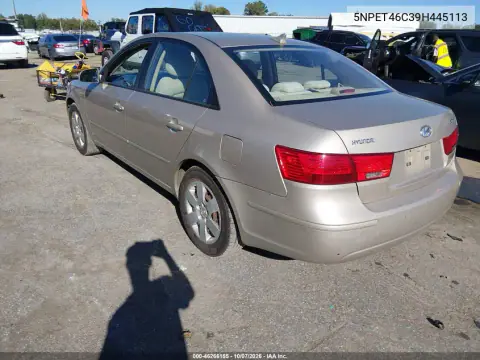 2009 Hyundai Sonata Gls VIN 5NPET46C39H445113 фото 4