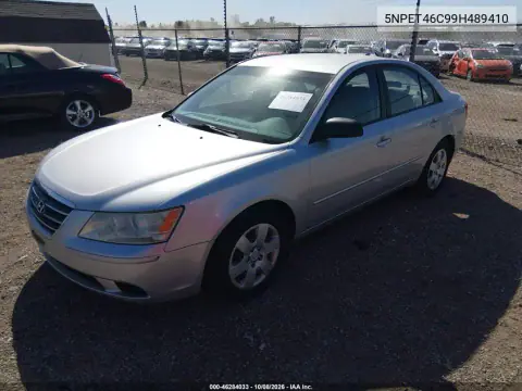 2009 Hyundai Sonata Gls VIN 5NPET46C99H489410 фото 3