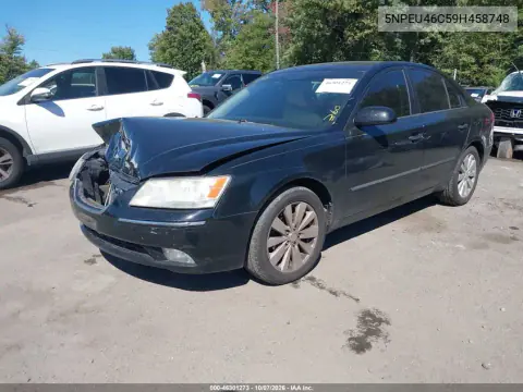 2009 Hyundai Sonata Limited VIN 5NPEU46C59H458748 фото 3