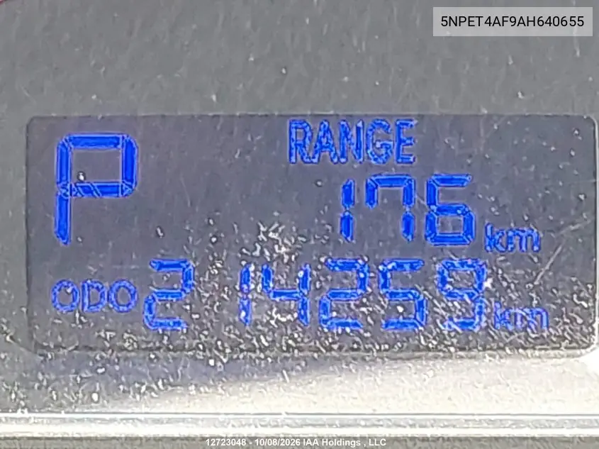 2010 Hyundai Sonata Gls VIN 5NPET4AF9AH640655 фото 16