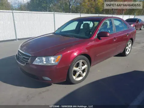 2010 Hyundai Sonata Gls VIN 5NPET4AF9AH640655 фото 3