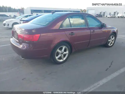 2010 Hyundai Sonata Gls VIN 5NPET4AF9AH640655 фото 5