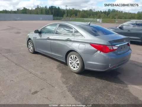 2011 Hyundai Sonata Gl VIN 5NPEB4AC3BH078276 фото 4