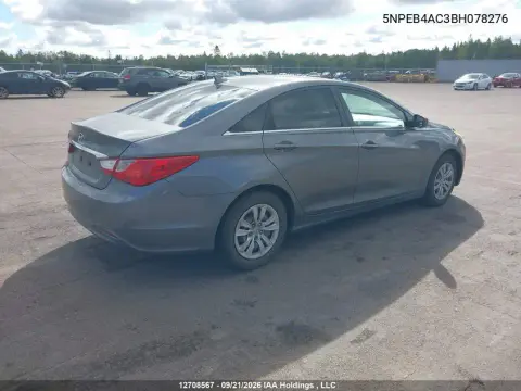 2011 Hyundai Sonata Gl VIN 5NPEB4AC3BH078276 фото 5