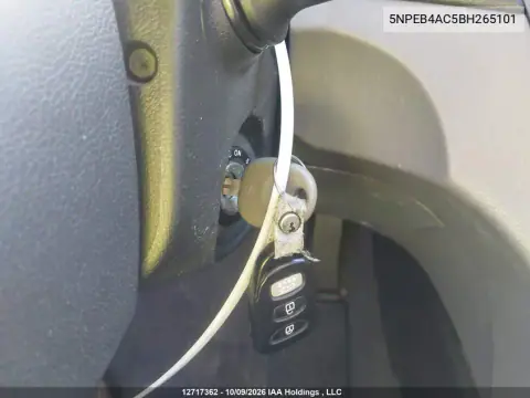 5NPEB4AC5BH265101 — 2011 Hyundai Sonata, Передняя часть, фото до ремонта