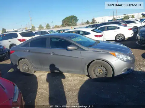 2011 Hyundai Sonata Gl VIN 5NPEB4AC5BH265101 фото 14