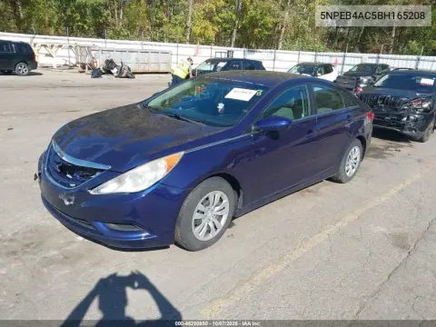 2011 Hyundai Sonata Gls VIN 5NPEB4AC5BH165208 фото 3