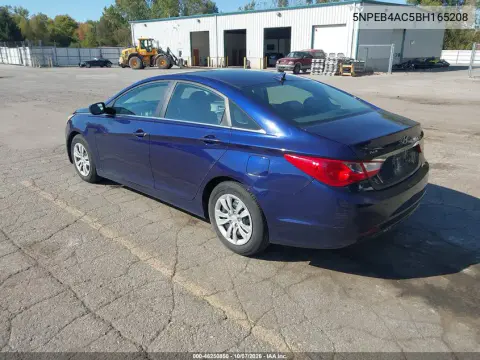 2011 Hyundai Sonata Gls VIN 5NPEB4AC5BH165208 фото 4