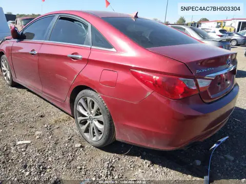 2011 Hyundai Sonata Se VIN 5NPEC4AC7BH003304 фото 3