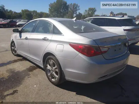2011 Hyundai Sonata Limited VIN 5NPEC4AC2BH163199 фото 4