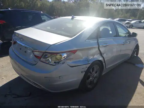2011 Hyundai Sonata Limited VIN 5NPEC4AC2BH163199 фото 5