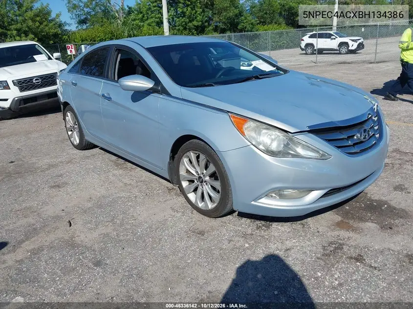2011 Hyundai Sonata Se VIN 5NPEC4ACXBH134386 фото 1