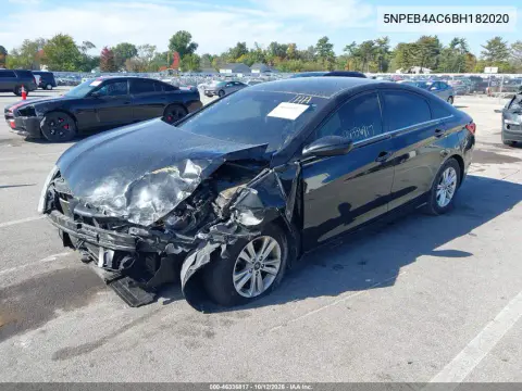2011 Hyundai Sonata Gls VIN 5NPEB4AC6BH182020 фото 3