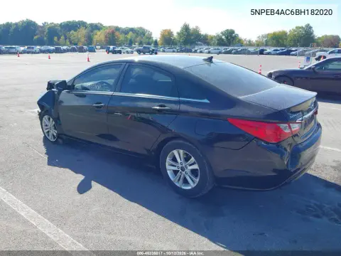 2011 Hyundai Sonata Gls VIN 5NPEB4AC6BH182020 фото 4
