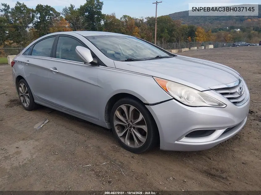 5NPEB4AC3BH037145 — 2011 Hyundai Sonata, фото 2 с аукциона IAAI, Естественный износ