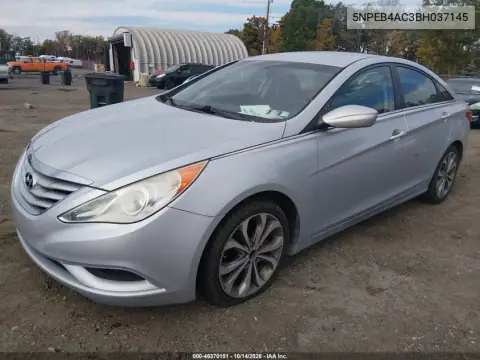 5NPEB4AC3BH037145 — 2011 Hyundai Sonata, фото 3 с аукциона IAAI, Естественный износ