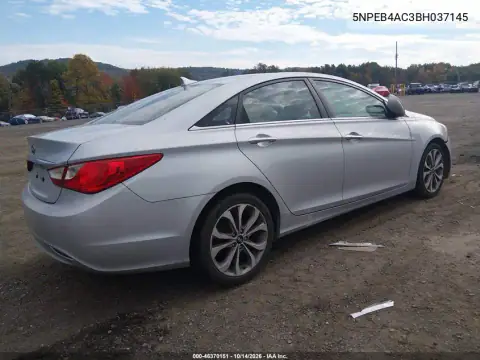 5NPEB4AC3BH037145 — 2011 Hyundai Sonata, фото 5 с аукциона IAAI, Естественный износ