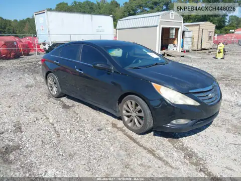 5NPEB4ACXCH448026 — 2012 Hyundai Sonata, Повреждение кузова, фото до ремонта
