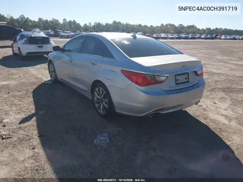 5NPEC4AC0CH391719 — 2012 Hyundai Sonata, фото 3 с аукциона IAAI, Не указано