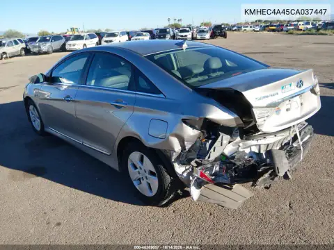 KMHEC4A45CA037447 — 2012 Hyundai Sonata, фото 4 с аукциона IAAI, Задняя часть