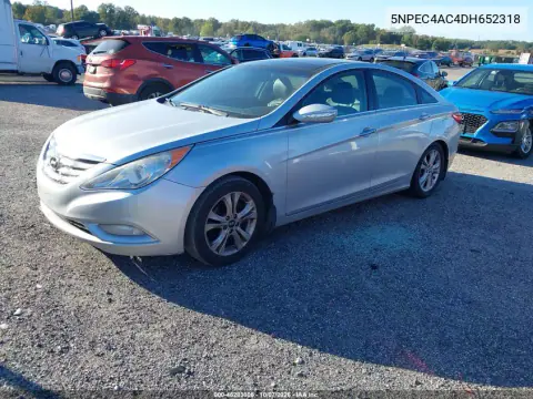 2013 Hyundai Sonata Limited VIN 5NPEC4AC4DH652318 фото 3