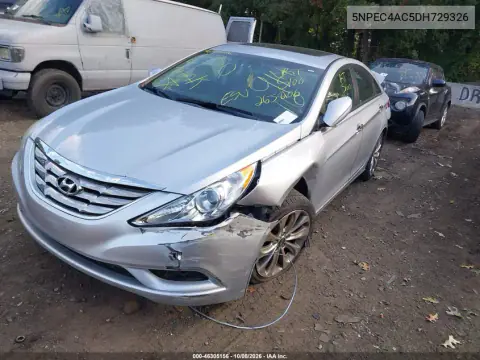 2013 Hyundai Sonata Se VIN 5NPEC4AC5DH729326 фото 2